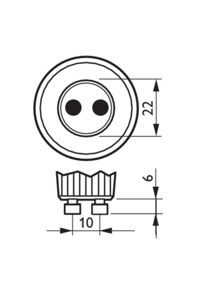 Total Green Bec Halogen Spot 28W GU10 180Lm 2800K 36D