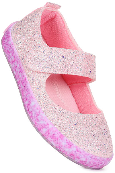Kiko Kids Fine Daily Velcro Girls' Ballerina Shoes