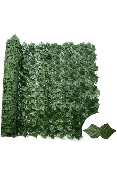 Nettenevime Yapay Çiçek Duvar Kaplama Panel 300x100 cm Sarmaşık Hedera Tabaka...