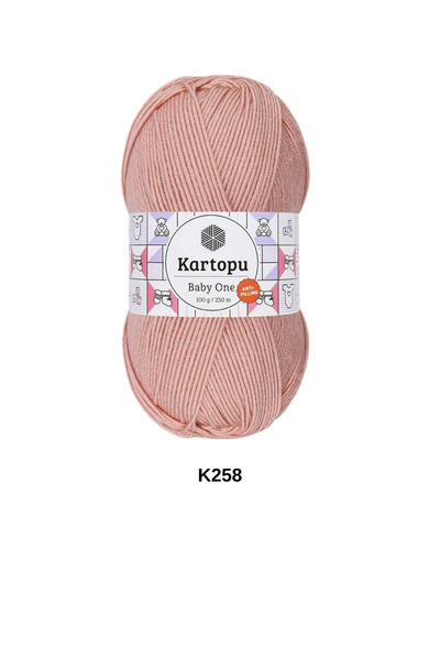 hobi dünyası evim 1 Piece Kartopu Baby One 100 Grams 250 Yards Baby Blanket V...