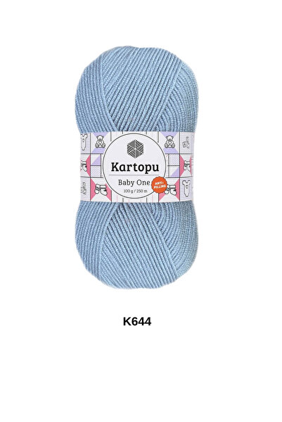 hobi dünyası evim 1 Piece Kartopu Baby One 100 Grams 250 Yards Baby Blanket V...