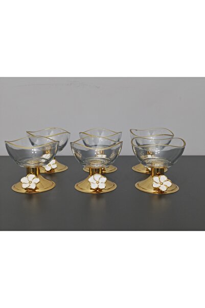 PARILTI HOME COLLECTİON Σετ 6 τεμαχίων Στρογγυλό Κυματιστό Μπολ Παρουσίασης Π...