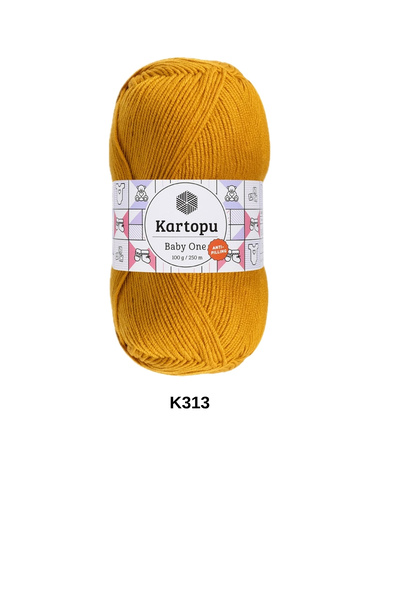 hobi dünyası evim 1 Piece Kartopu Baby One 100 Grams 250 Yards Baby Blanket V...