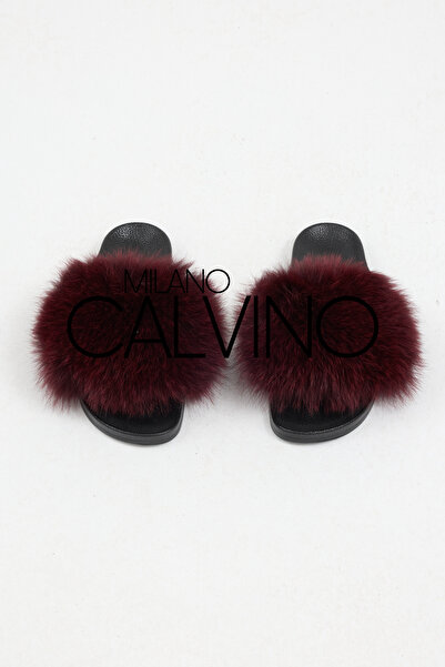 Milano Calvino Furry Slippers