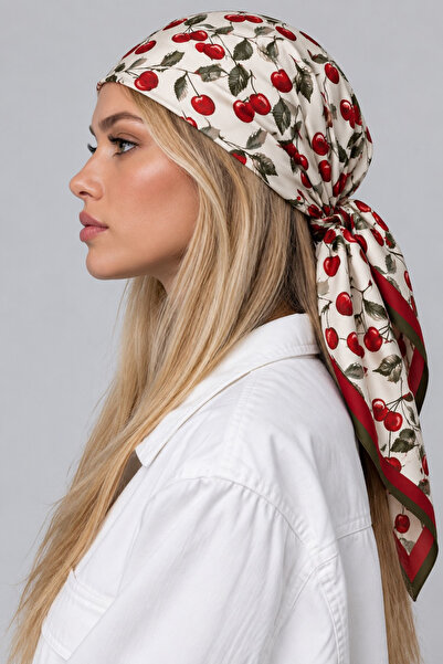 Albie Women's Bandana Stylish Patterned Daily 65X65