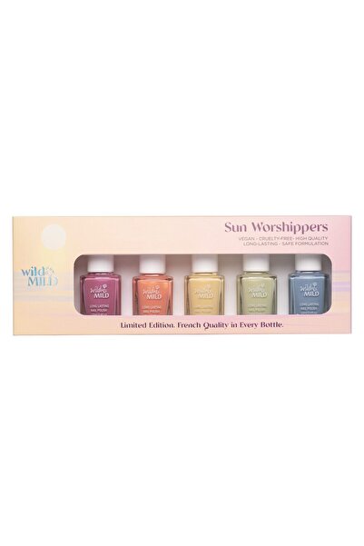 Wild & Mild Комплект лакове за нокти Sun Worshippers, (Лимитирана серия) 6083...