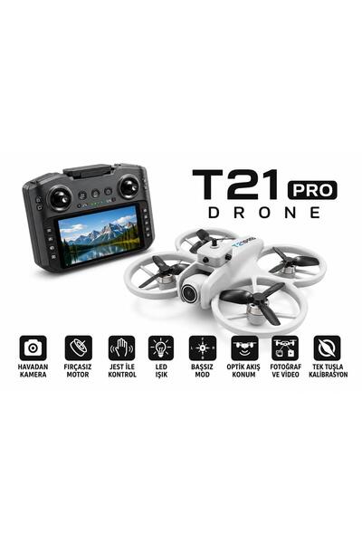 ATLT ATLANTİS TP21 PRO DRONE FIRÇASIZ MOTOR 360 DERECE ENGEL ALGILAMA EKRANLI...