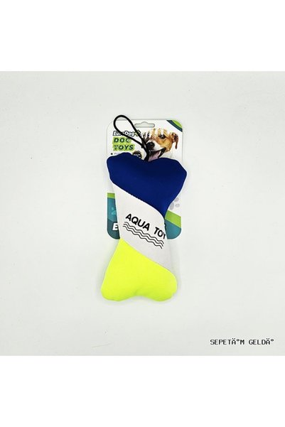Eurodog Spt-Gld Aqua Toy Bone Dog Toy (202410) 22X11 cm