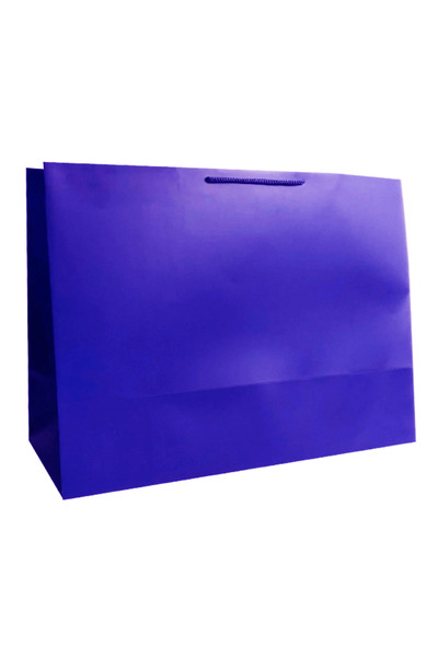 papercraft Pungi cadou ALBASTRE 47x34x20 cm XXL - SET 10 bucăți
