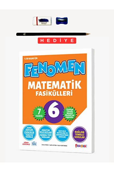 Fenomen Yayıncılık 2027 6.Sınıf Matematik Fasikül Seti (Kalem Seti Hediye)