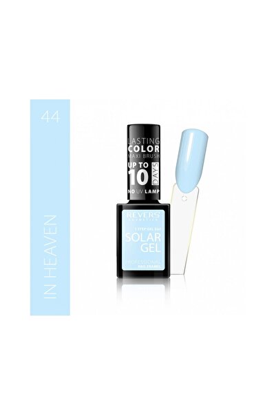 Revers Ηλιακό Βερνίκι Νυχιών Τζελ, Revers, 12 ml, μπλε, αρ. 44, στον ουρανό