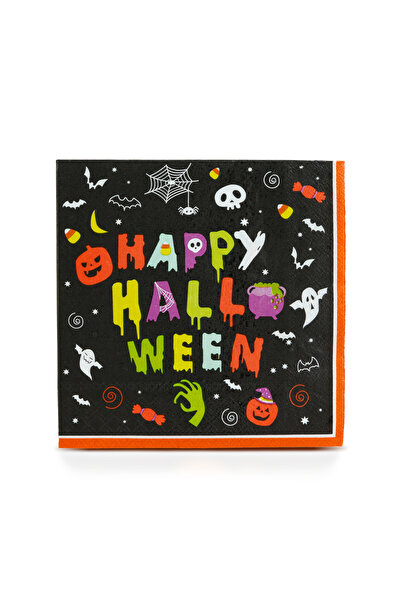Alista Home Σετ 16 χάρτινων χαρτοπετσετών για το Halloween, Happy Halloween, ...