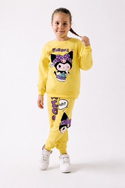 3/4 5/6 yaş kız çocuk kolu uzun alt üst pijama takım iki ip