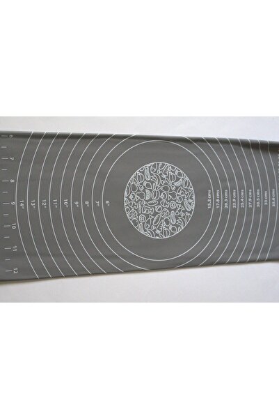 blackleg Measured & Scaled Silicone Dough Rolling Mat Large Size 1 Piece Gray...