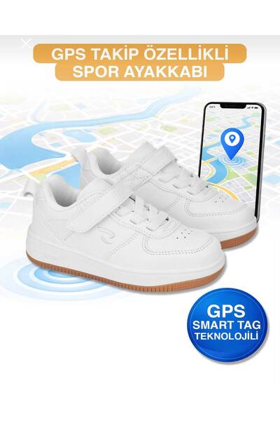 PAPUCUMUN DÜNYASI ÇOCUK KONUM BİLDİREN GPS TAKİP CİHAZLI ORTOPEDİK SNEAKER