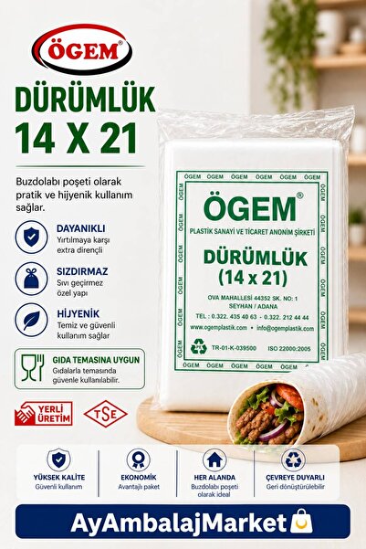 Ögem Dürüm Poşeti 14x21