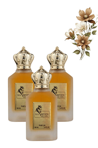 ILLIMITATA 3 Pieces Roses Vanille Perfume 100 ML