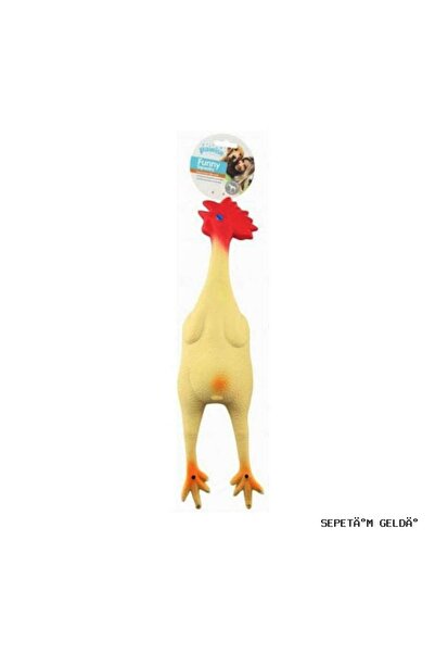 Pawise Spt-Gld Latex Chicken Toy L (214911) 44.5 cm