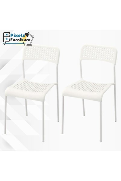 PixelsFurniture كرسي طعام من البلاستيك لغرفة المعيشة من بكسل الأثاث، كرسي طعا...