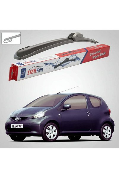 TEAMCAR Чистачка Тойота Айго Б10 Хечбек 2005-2014 |   Преден комплект плоски ...