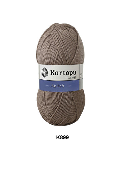 hobi dünyası evim 1 Piece of Kartopu Aksoft 100 Grams 250 Meters Hand Knittin...