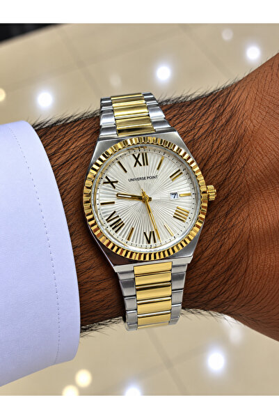 Generic Brand Universe Point Gold Classic Looster Time Watch