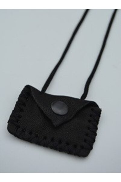 Stoneage Real leather coated cevşen - black -
