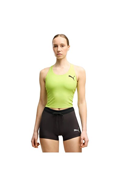 Puma W LIGHTSPEED CROP TOP 528989-55 Λάιμ