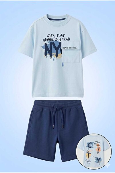 Generic Brand Boys' Casual Summer T-Shirt and Shorts Set - Stylish and Trendy...