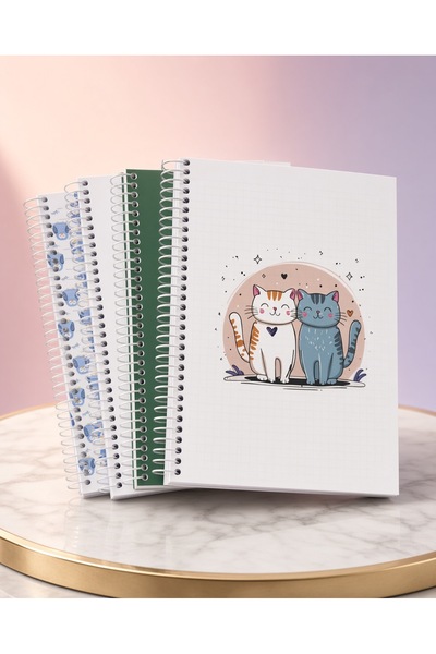 Genel Markalar Kareli Figürlü Defter
