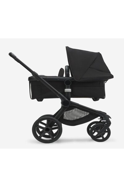 Bugaboo Fox 5 Bebek Arabası, Siyah, Konforlu ve Manevra Kabiliyeti Yüksek Beb...
