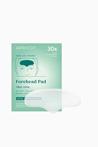 Apricot Reusable Forehead Pad with Aloe Vera, Firming and Fragrance-Free Anti...