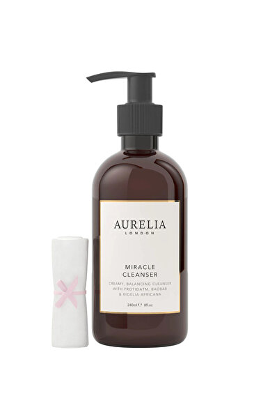 AURELIA LONDON Probiotic Cleanser Supersize 240ml Deeply Purifying and Nouris...