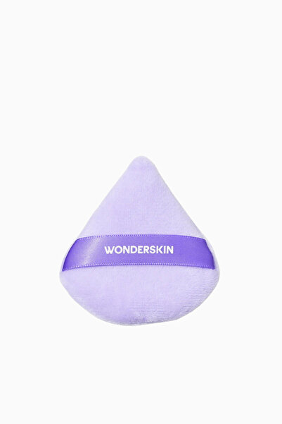 Wonderskin Fyp Triangle Velvet Makeup Powder Puff - Purple