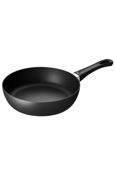 SCANPAN 24cm Classic Saute Pan, Induction Compatible, with Lid, Fast Heat up ...