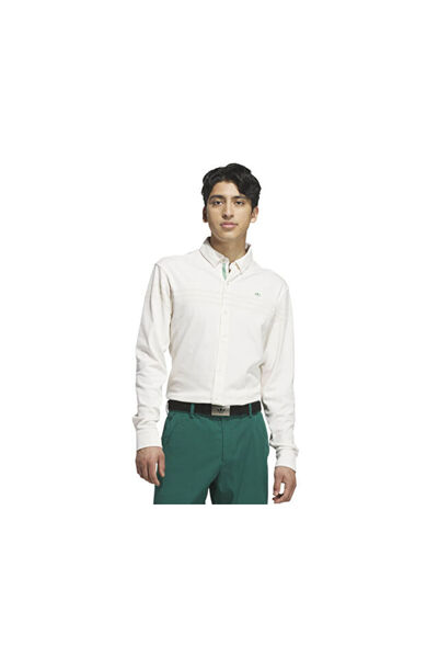 adidas S Ls Button up Men's Casual Shirt Kh4064 White