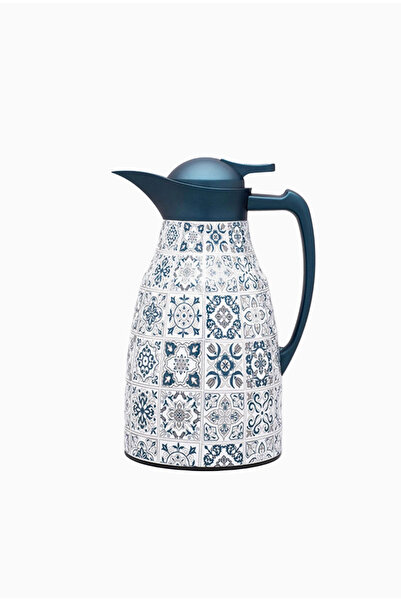 Roomours Andalusia Silver Blue Double Layer Thermos 0.75 L - Blue