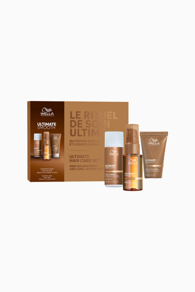 Wella Professionals مجموعة العناية بالشعر الجاف والخشن من ألتيميت سموث - 50 م...