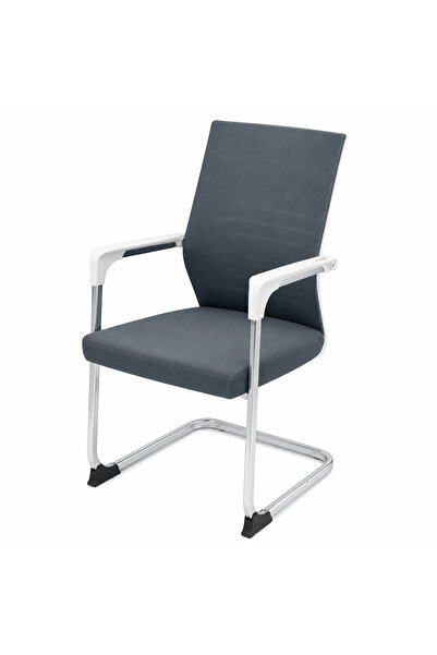 Generic Elegant Grey Waiting Chair