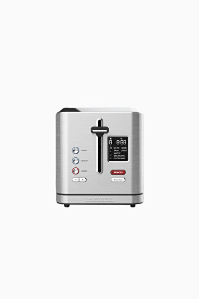 GASTROBACK Design Toaster Digital 2S, Extra Wide Slots, 7 Programs - Silver