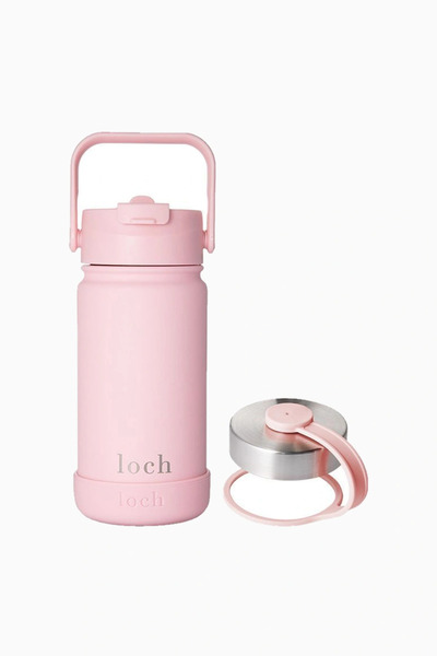LOCH Stainless Steel Thermos Flask 420 ml with 2 Lids