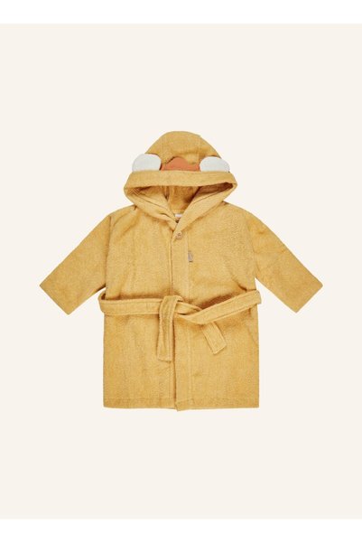 Sterntaler Löwe Leo Children's Bathrobe 100% Cotton, 3D Hood, Terry Fabric, W...