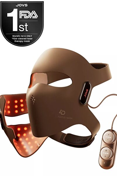 JOVS 4D Lazer Işıklı Yüz Maskesi Kırışıklık Azaltıcı & Kolajen Yenileyici - K...