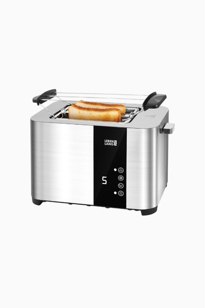 LEBENLANG 2 Slice Toaster Touch Led 850W - Steel