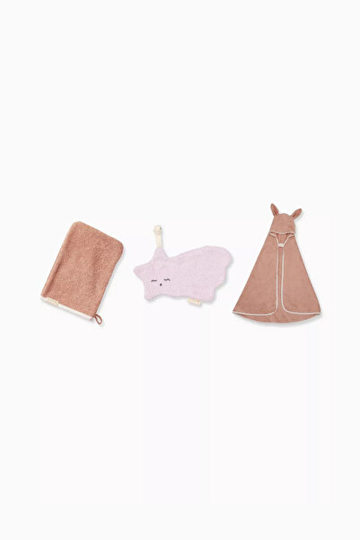 FABELAB Baby Gift Set Organic Cotton & Bamboo, Hooded Towel and Accessories -...