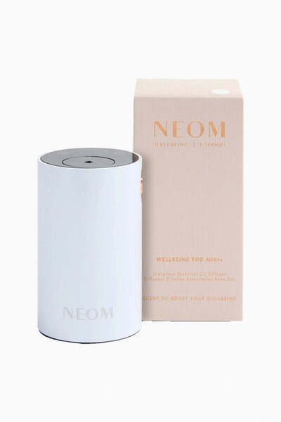 NEOM WELLBEING جهاز نشر الزيوت العطرية اللاسلكي من بود ميني - أزرق