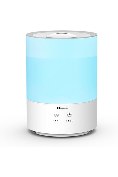 PureMate 4L Cold Steam Humidifier, Top Fill, Aroma Compatible, Quiet