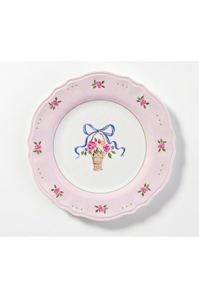 POTTERY BARN KIDS طبق تقديم عيد الفصح من LoveShackFancy مقاس 28 سم، بتصميم رب...
