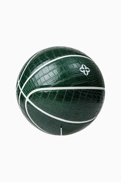 Comrade Croco Alligator Tasarım Basketbol Topu - Koyu Yeşil