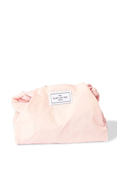 The Flat Lay Co. Lace up Bag, Practical Makeup & Travel Bag